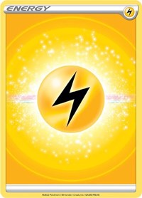 Lightning Energy (2022 Unnumbered) Brilliant Stars Reverse Holo Pokémon card