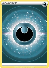 Darkness Energy (2022 Unnumbered) Brilliant Stars Reverse Holo Pokémon card