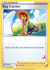 Bug Catcher (#47 Cinderace Stamped) 226/264 Battle Academy 2022 Pokémon card