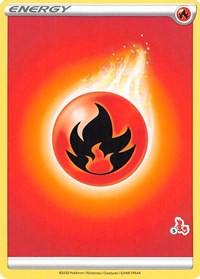 Fire Energy (#5 Cinderace Stamped) Battle Academy 2022 Pokémon card