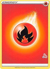 Fire Energy (#9 Cinderace Stamped) Battle Academy 2022 Pokémon card