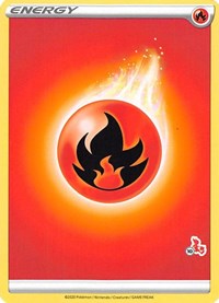 Fire Energy (#10 Cinderace Stamped) Battle Academy 2022 Pokémon card