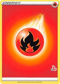 Fire Energy (#26 Cinderace Stamped) Battle Academy 2022 Pokémon card