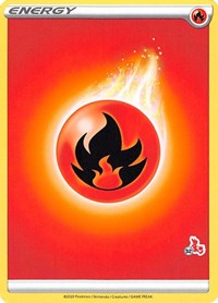 Fire Energy (#32 Cinderace Stamped) Battle Academy 2022 Pokémon card