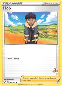 Hop (#57 Cinderace Stamped) 165/202 Battle Academy 2022 Pokémon card