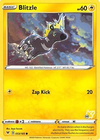 Blitzle (#55 Pikachu Stamped) 053/185