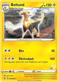 Boltund (#16 Pikachu Stamped) 076/202