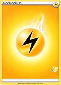 Lightning Energy (#9 Pikachu Stamped) Battle Academy 2022 Pokémon card