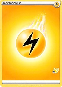 Lightning Energy (#10 Pikachu Stamped) Battle Academy 2022 Pokémon card