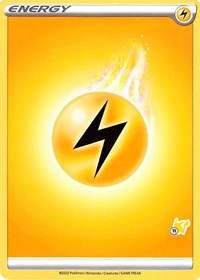 Lightning Energy (#11 Pikachu Stamped) Battle Academy 2022 Pokémon card