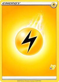 Lightning Energy (#12 Pikachu Stamped) Battle Academy 2022 Pokémon card