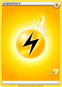 Lightning Energy (#27 Pikachu Stamped) Battle Academy 2022 Pokémon card