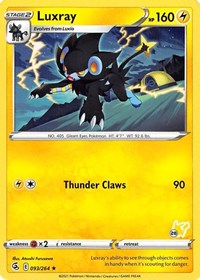 Luxray (#28 Pikachu Stamped) 093/264