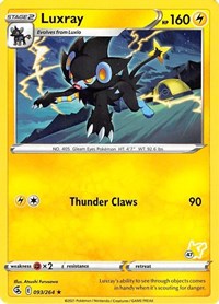 Luxray - 096/264 (#47 Pikachu Stamped) 093/264