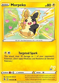 Morpeko (#23 Pikachu Stamped) 109/264