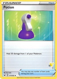 Potion (#18 Pikachu Stamped) 177/202 Battle Academy 2022 Pokémon card