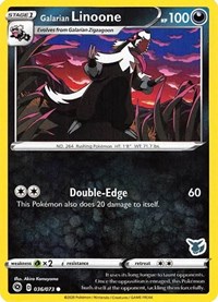 Galarian Linoone (Eevee Stamped) 036/073