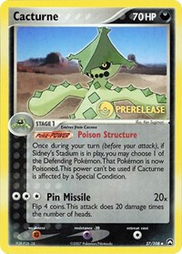 Cacturne (Prerelease) 027/108