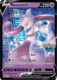 Mewtwo V SWSH223