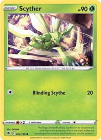 Scyther 004/189 · Reverse Holo