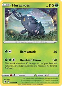 Heracross 008/189 · Reverse Holo