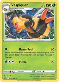Vespiquen 012/189 · Reverse Holo