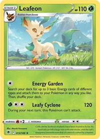 Leafeon 013/189 · Reverse Holo
