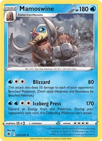 Mamoswine 033/189 · Reverse Holo