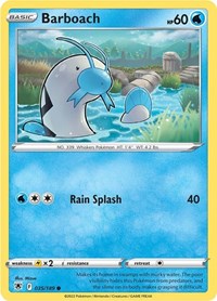 Barboach 035/189 · Reverse Holo