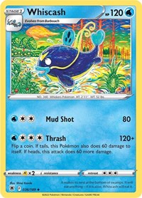 Whiscash 036/189 · Reverse Holo