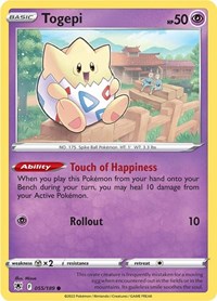 Togepi 055/189 · Reverse Holo
