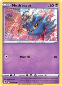 Misdreavus 058/189 · Reverse Holo