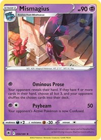 Mismagius 059/189 · Reverse Holo