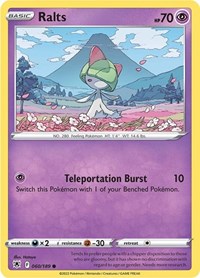 Ralts 060/189 · Reverse Holo