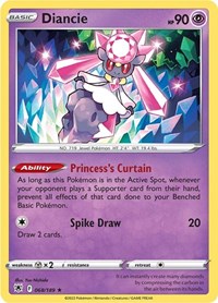 Diancie 068/189 · Reverse Holo