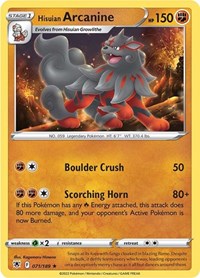 Hisuian Arcanine 071/189 · Reverse Holo