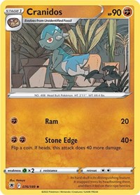 Cranidos 076/189 · Reverse Holo