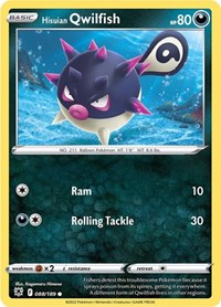 Hisuian Qwilfish 088/189 · Reverse Holo