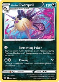 Hisuian Overqwil 090/189 · Reverse Holo