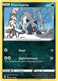 Poochyena 095/189 · Reverse Holo