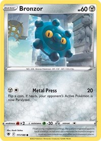 Bronzor 111/189 · Reverse Holo