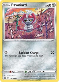 Pawniard 115/189 · Reverse Holo