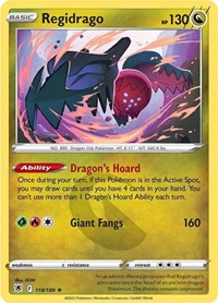 Regidrago 118/189 · Reverse Holo