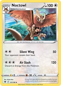 Noctowl 121/189 · Reverse Holo