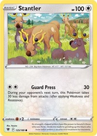 Stantler 125/189 · Reverse Holo