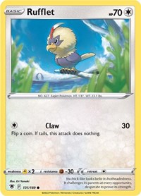 Rufflet 131/189 · Reverse Holo