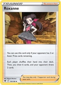 Roxanne 150/189 Astral Radiance Reverse Holo Pokémon card