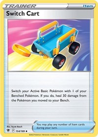 Switch Cart 154/189 Astral Radiance Reverse Holo Pokémon card