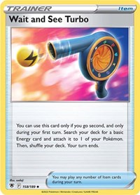 Wait and See Turbo 158/189 Astral Radiance Reverse Holo Pokémon card