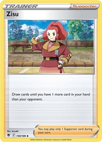 Zisu 159/189 Astral Radiance Reverse Holo Pokémon card